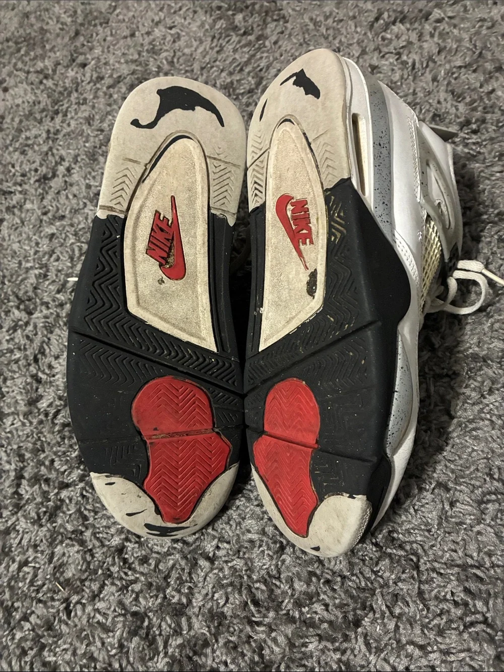 Jordan 4 white cement